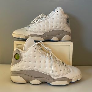 Jordan retro 13 2004 white/neutral grey-uni blue